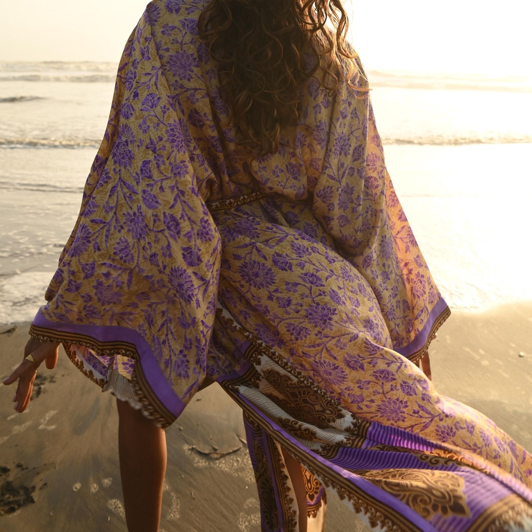 Loft & Daughter kimono lifestyle detail