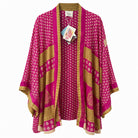 Blush Tulip short sari kimono