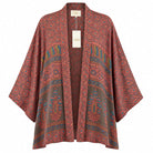 Sienna Paisley short sari kimono