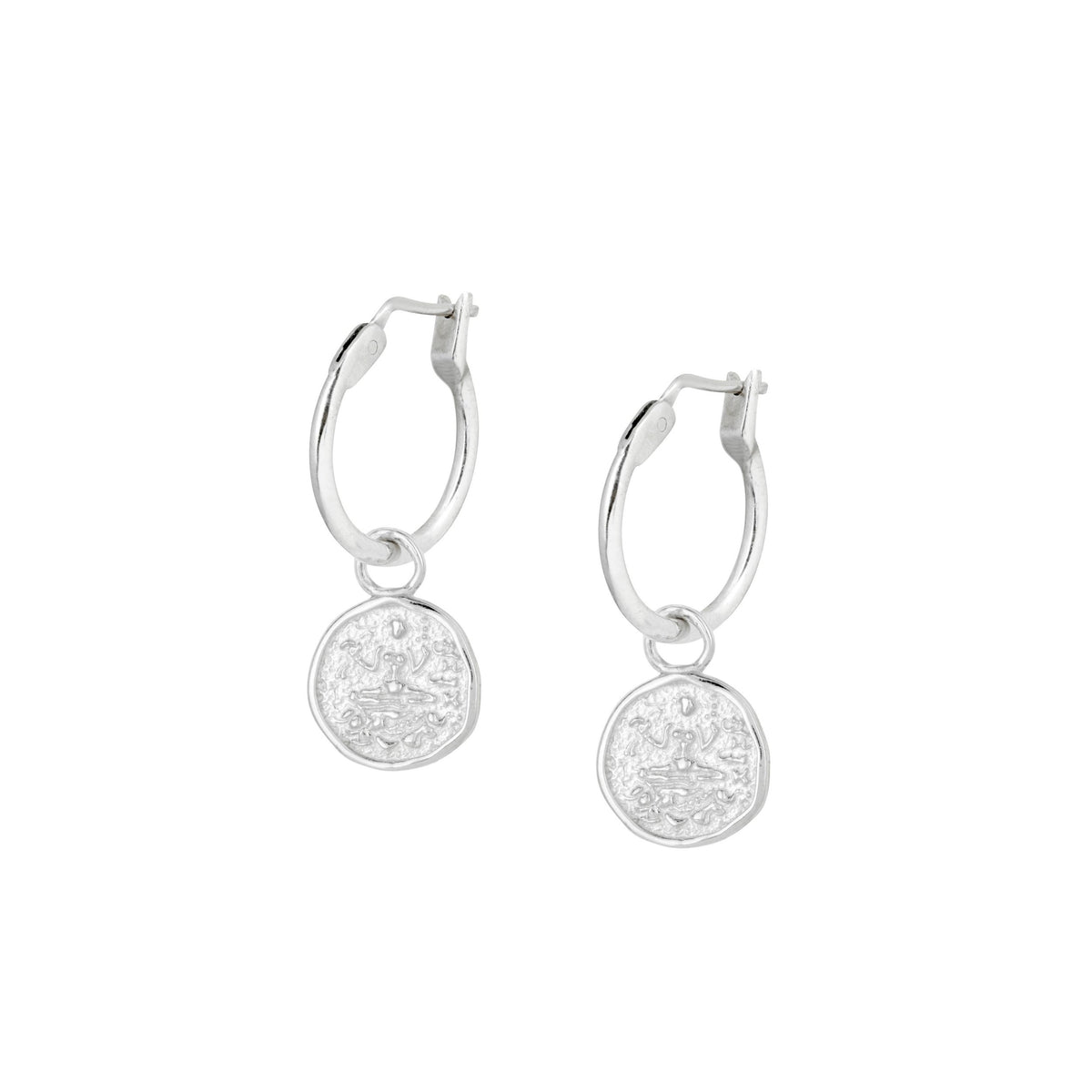 Baby Lakshmi Hoops Silver