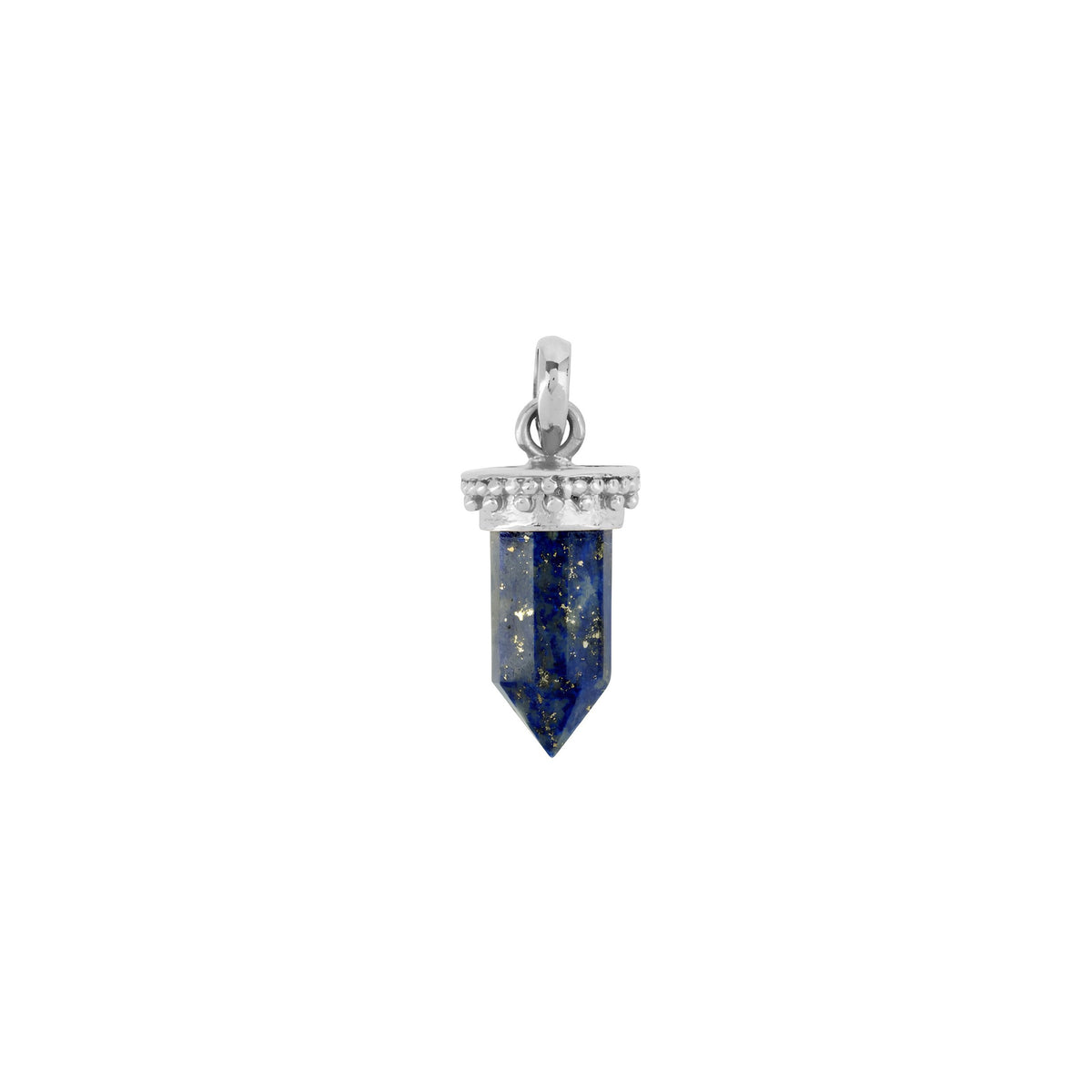 Lapis Charm Silver