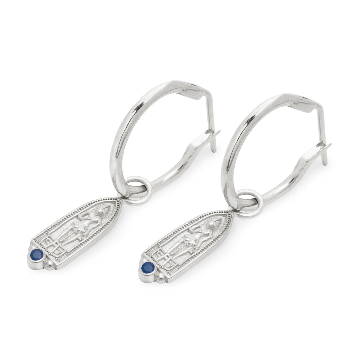 Sarnath Hoops Silver