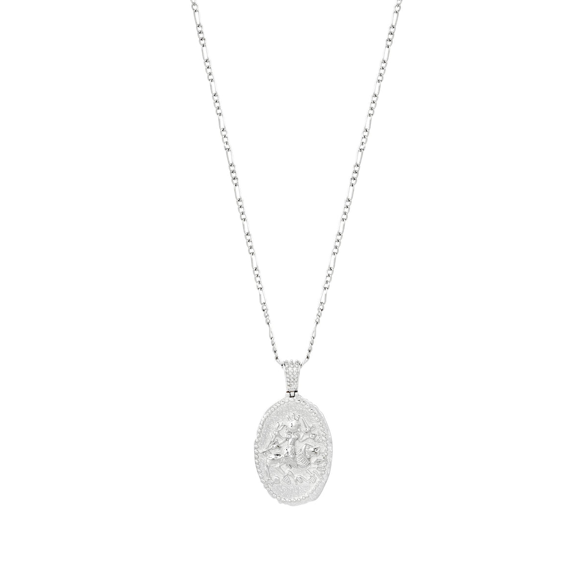 She Who Has Courage Pendant Silver